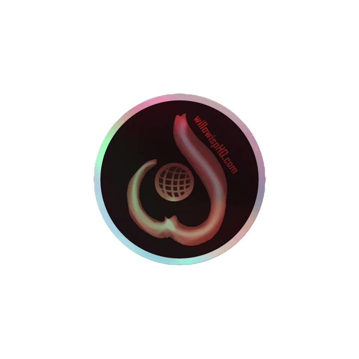 WILLOWISP Sticker (intern red) product image (1)