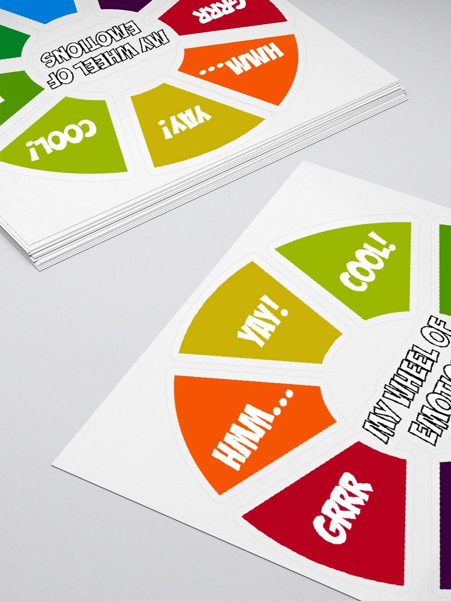 Wheel of emotions Sticker product image (11)