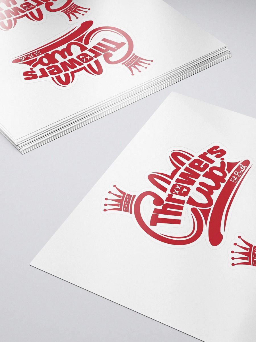 TClub Red Sticker product image (5)