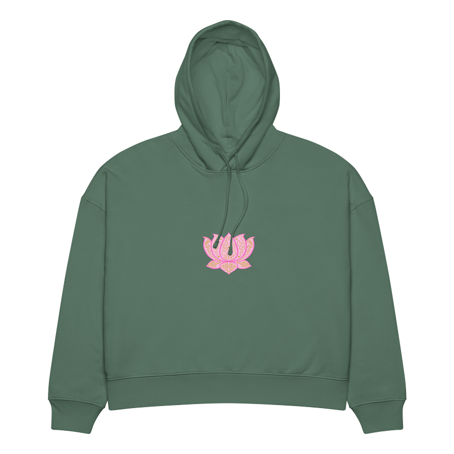 Golden Lotus Organic Hoodie product image (3)