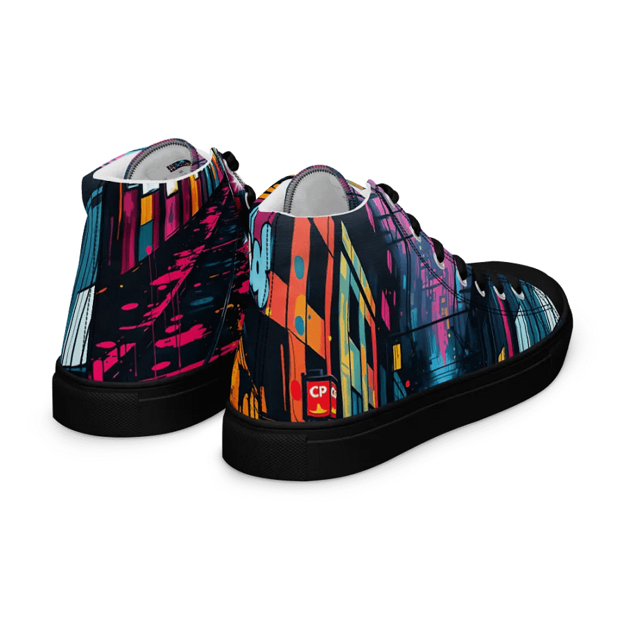 Neon Express women's canvas High Tops product image (7)