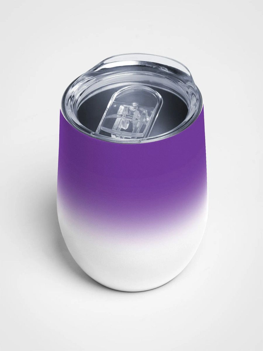 Wine tumbler - Dark purple gradient product image (4)