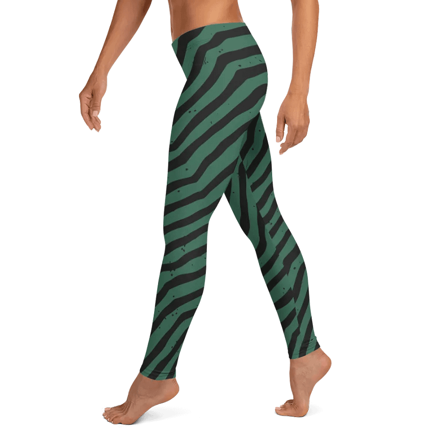 Customizable Green Wave Leggings product image (10)