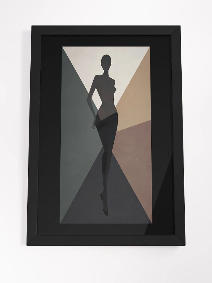 Abstract Geometric Woman Silhouette product image (2)