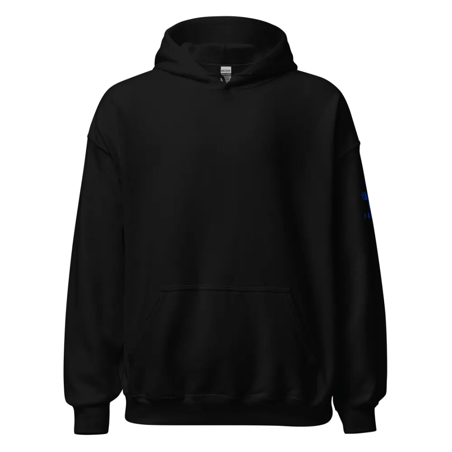 Christian Cross Blue Carbon Onyx Hoodie product image (4)