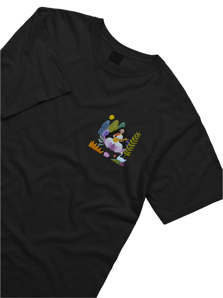 Om Aim Saraswatyai Namaha - The Flow of Knowing (BLACK) product image (1)