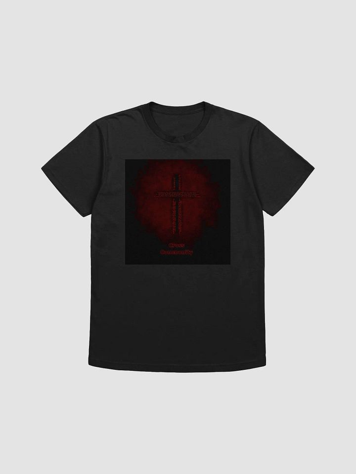 CC Cross Shirt Red W/Background product image (1)