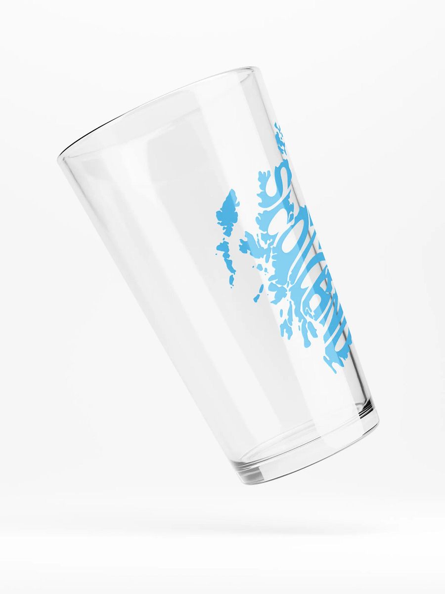 Scotland Lettered Map Pint Glass product image (4)