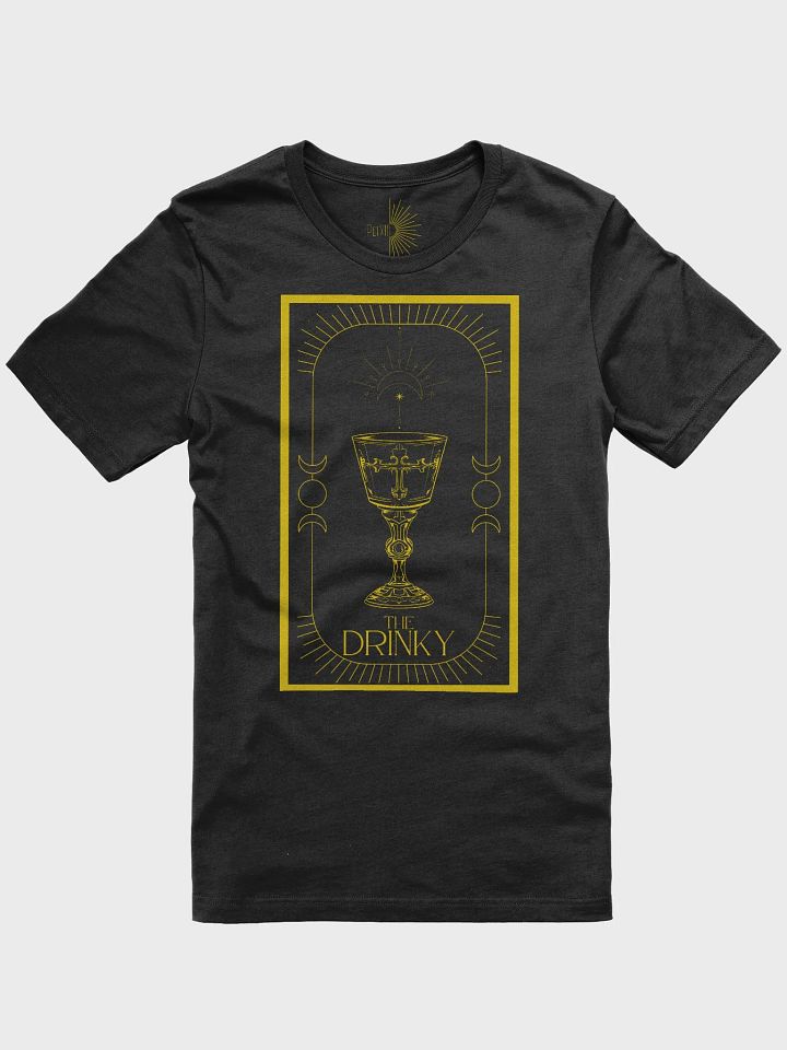 The Drinky Gold Tarot T-Shirt product image (1)