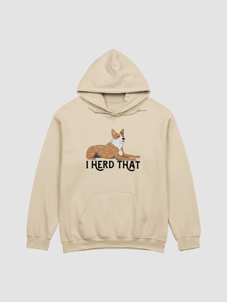 I Herd That Red Heeler 2 Hoodie | Hooded Sweatshirt for Australian Cattle Dog(Red Heeler) Owners product image (20)