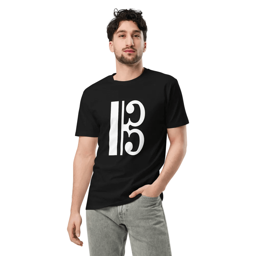 Alto tenor Clef Unisex Premium T-Shirt product image (3)