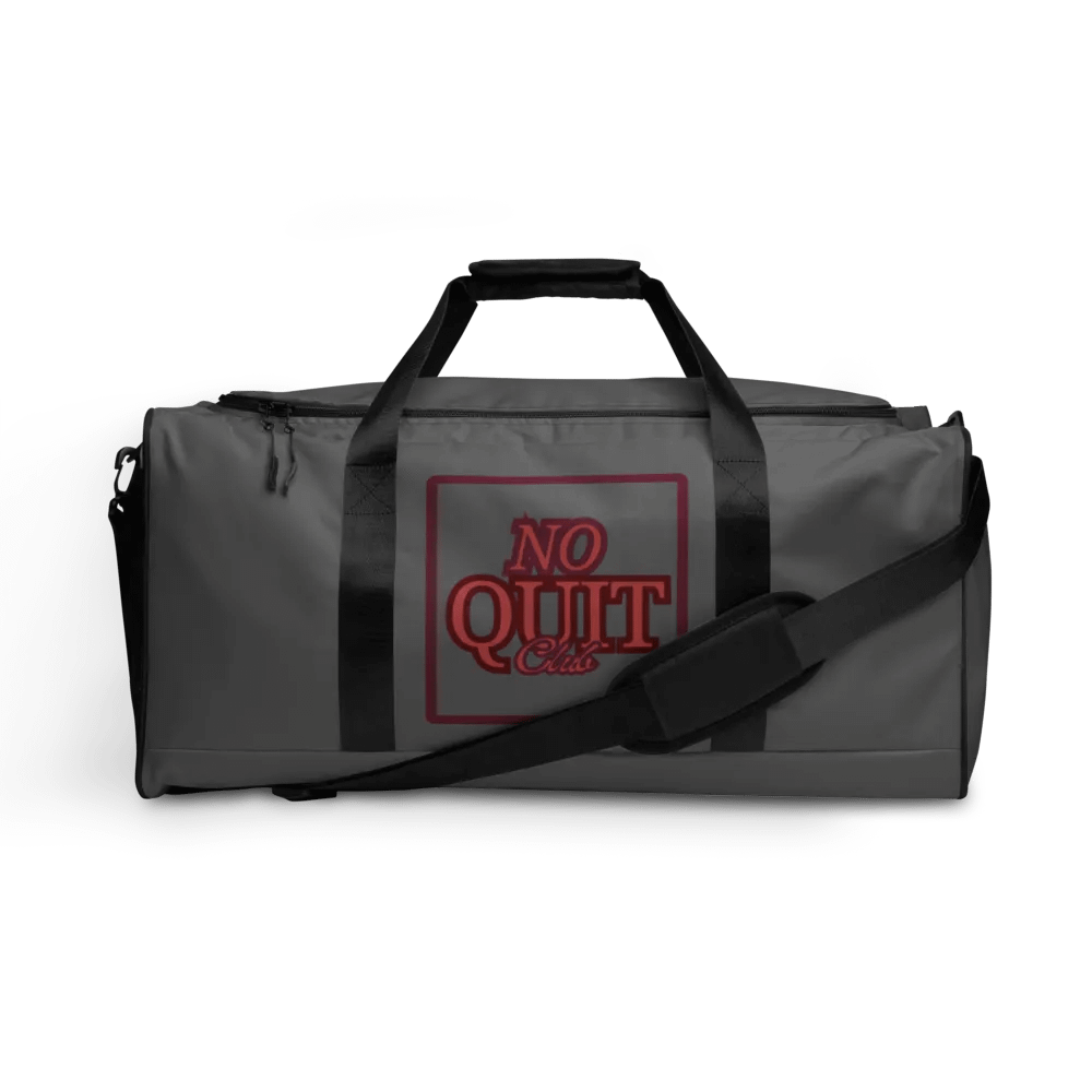 No Quit Club-Large Duffel Bag for Workout Gear or Personal Storage or Travel Bag product image (1)