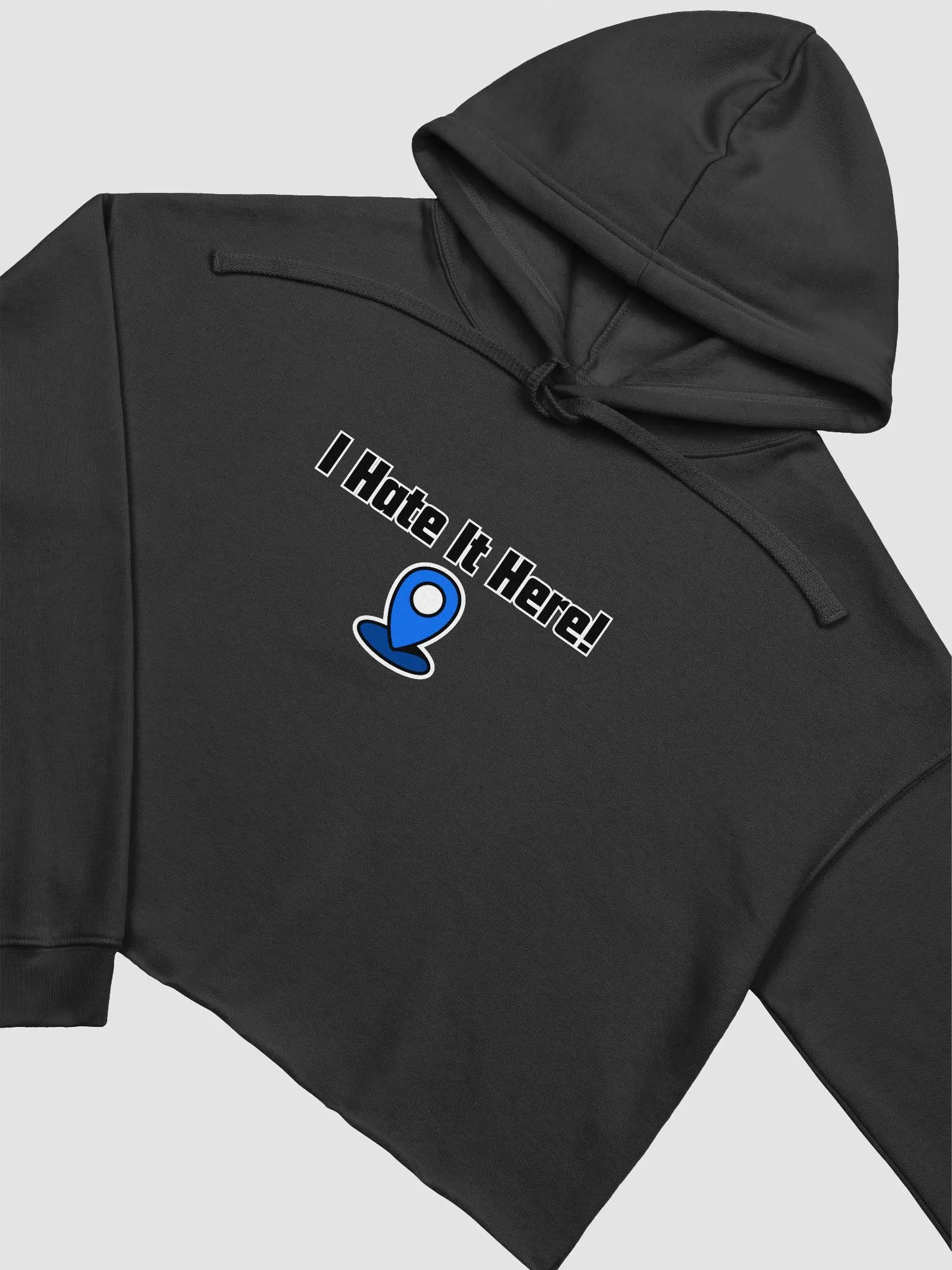 Hate It Here Ping Women's Crop Hoodie product image (3)