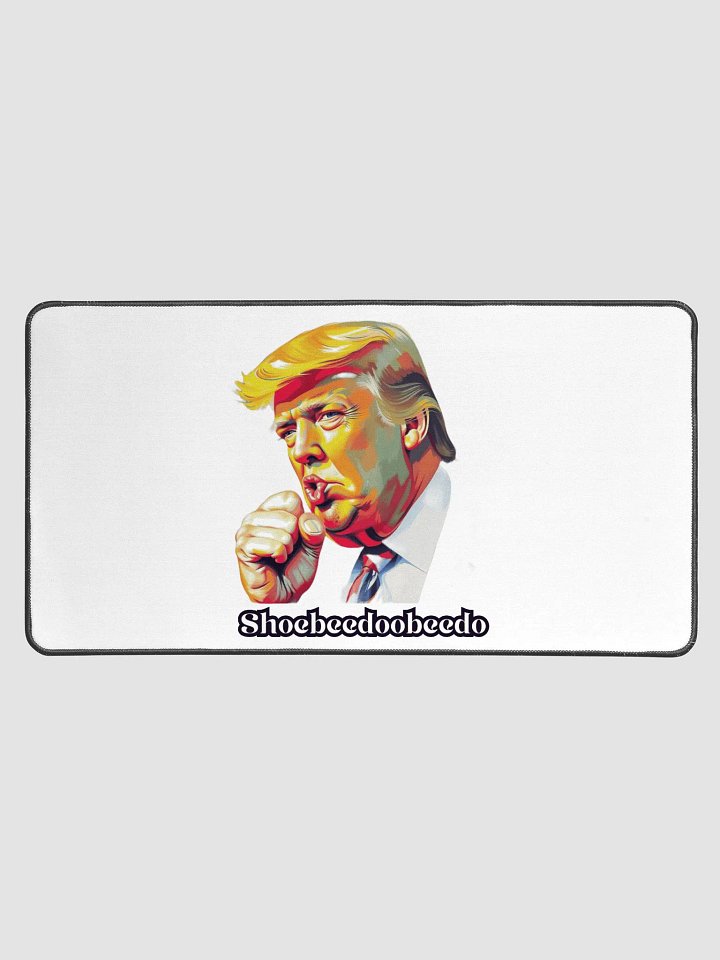 Singing With Trump Desk Mat product image (1)