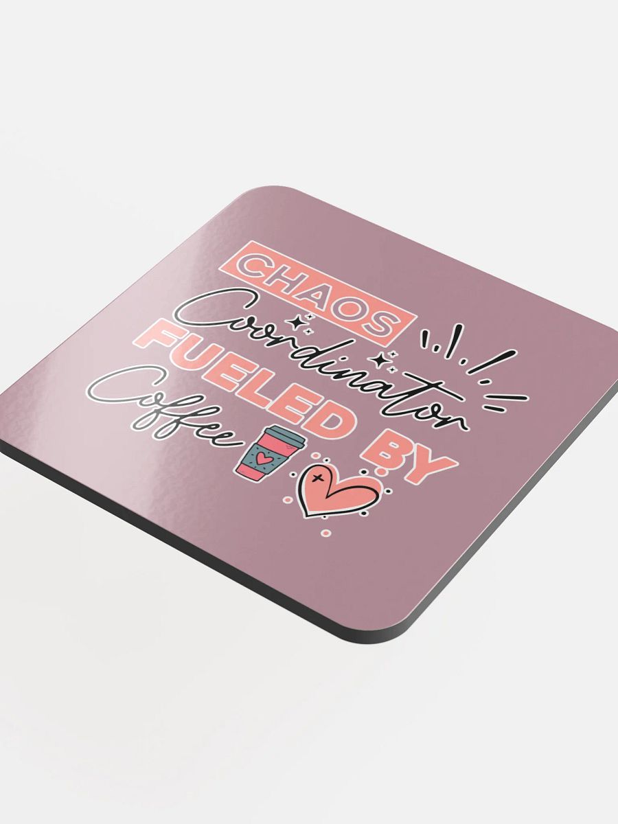 Chaos Coordinator Cork Coaster Set product image (4)