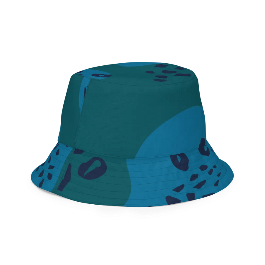 Fluid Blue Reversible Bucket Hat product image (8)