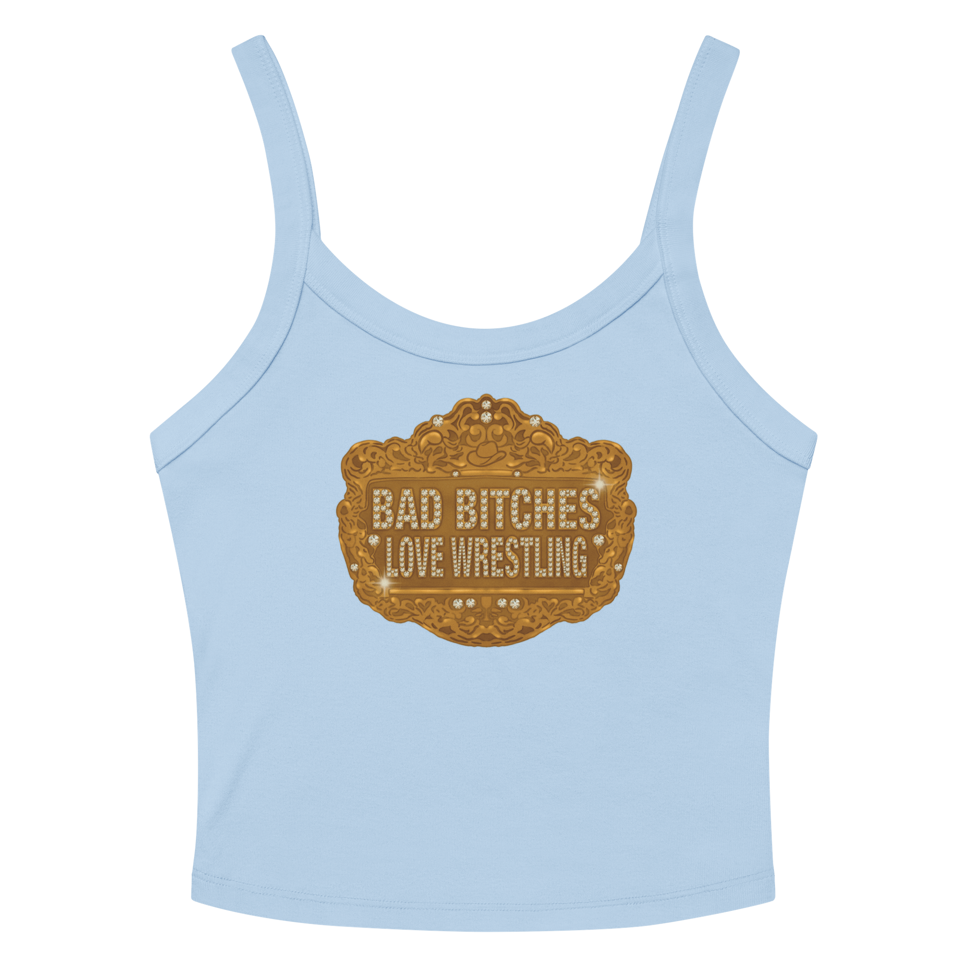 Buckle Up Bad Bitches Micro Rib Tank Top product image (8)