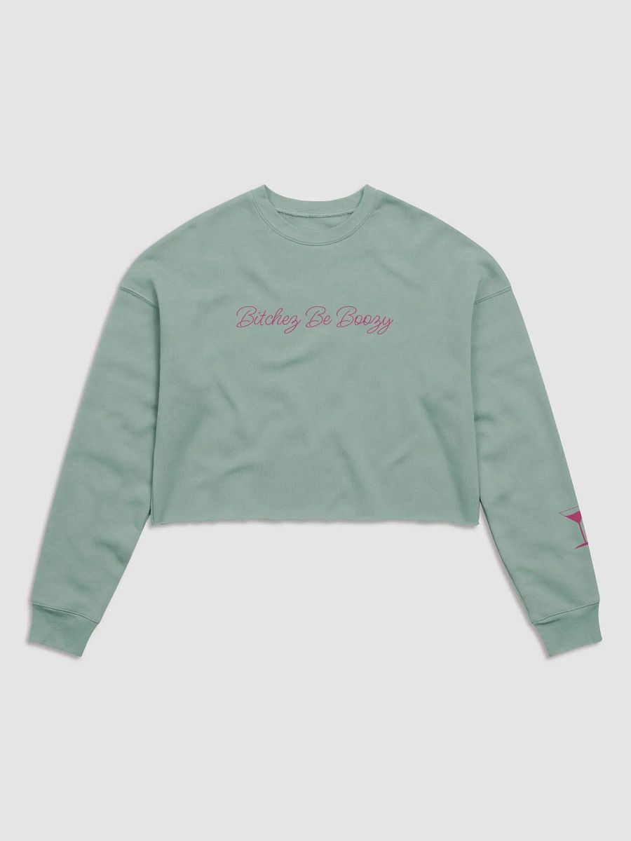 Bitchez Be Boozy Cropped Long Sleeve Top product image (1)