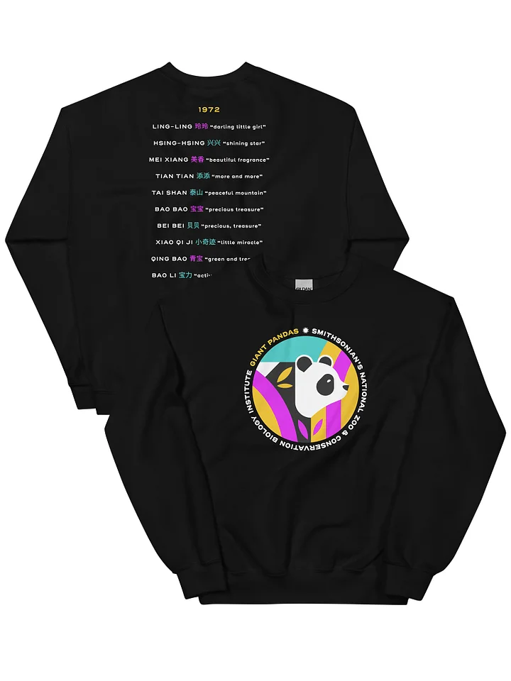 Pandas Are Here Sweatshirt (Unisex) product image (1) Image 1