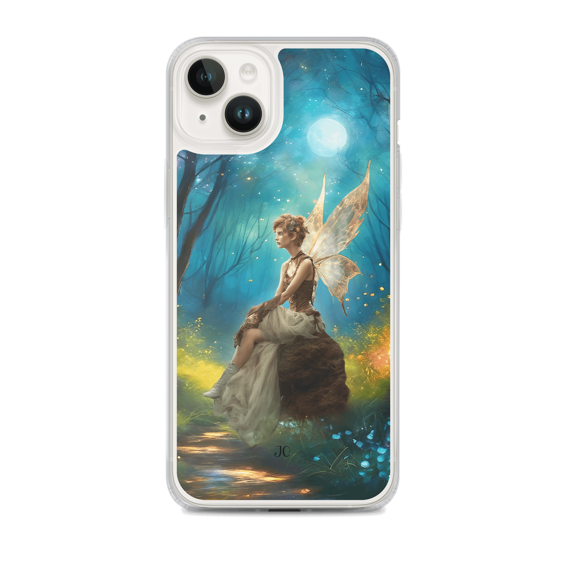 Moonlit Fairy Enchantment iPhone® MagSafe® Clear Case product image (1)