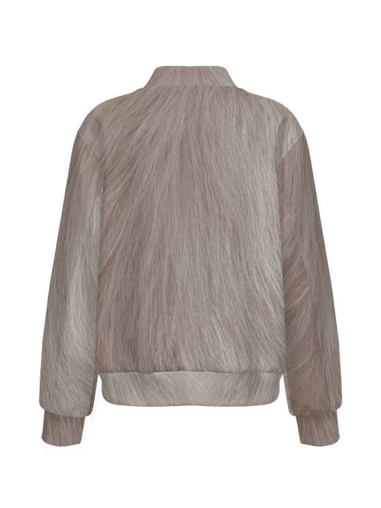 Lilac Cat Premium Bomber Jacket (Unisex) product image (6)