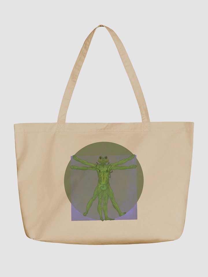 DaVinci Frog Tote product image (1)