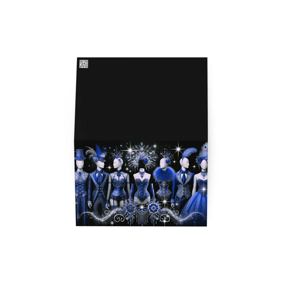 BLUE BURLESQUE CARD product image (5)