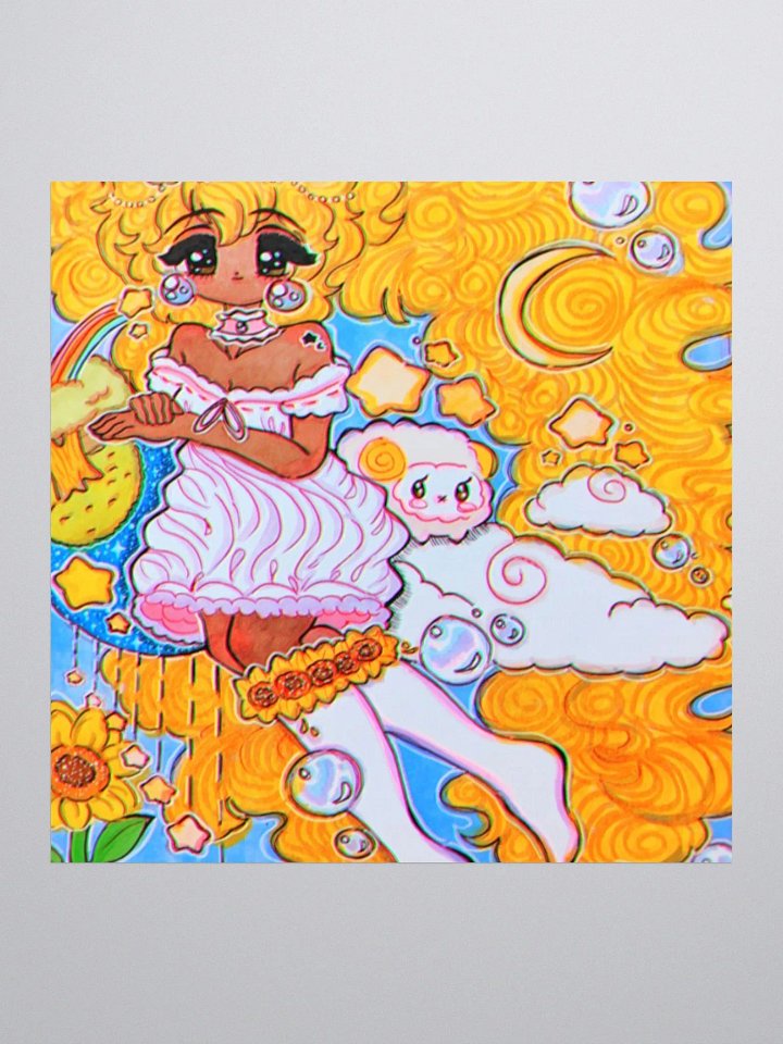 Sunflower Sheep Sticker product image (2)