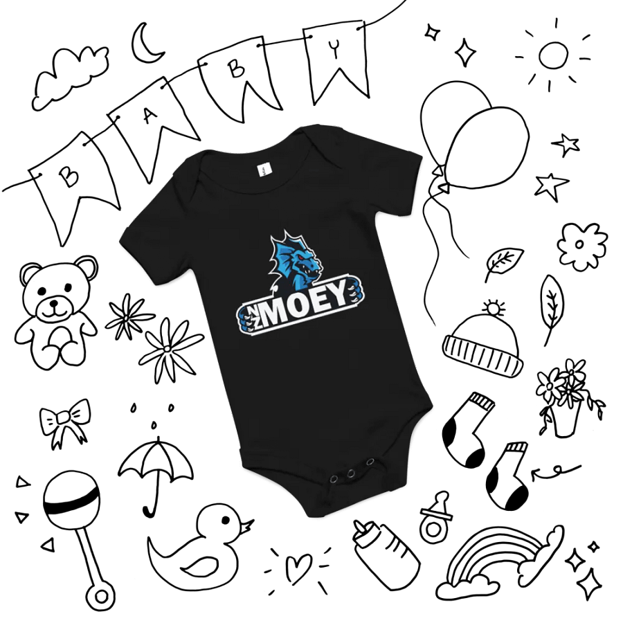 NZMOEY Logo Bella+Canvas Baby Short Sleeve One Piece product image (12)
