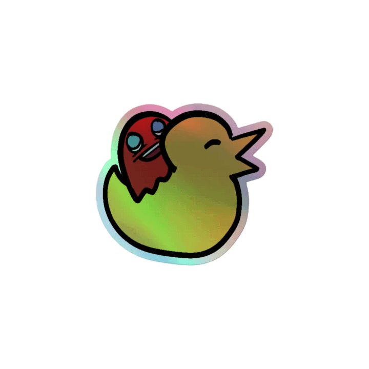 Duck Mount Holo Sticker product image (1)