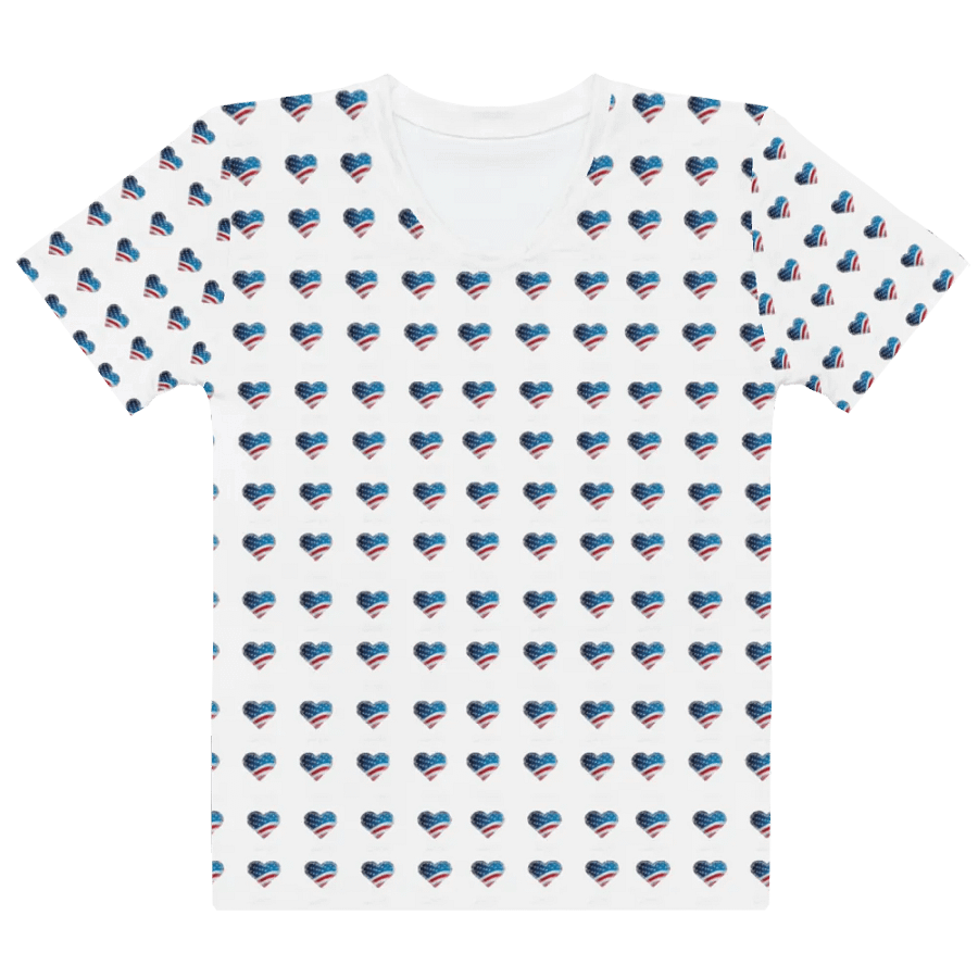 Love america All-Over Women's Tee for moms daughters friends product image (9)