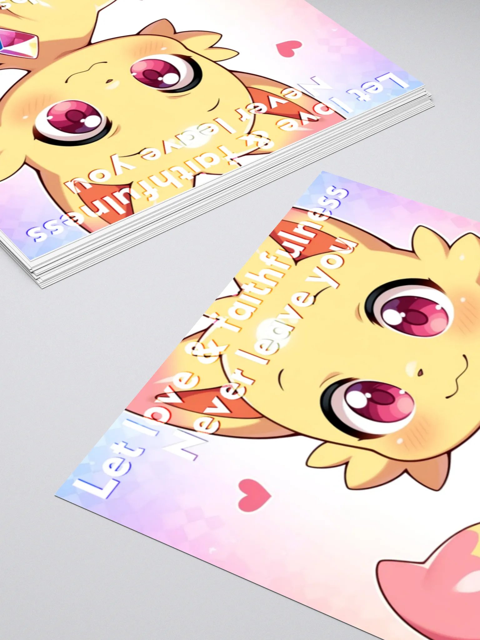 Bible Cuties Lauren - Let love & faithfulness never leave you Sticker product image (7)