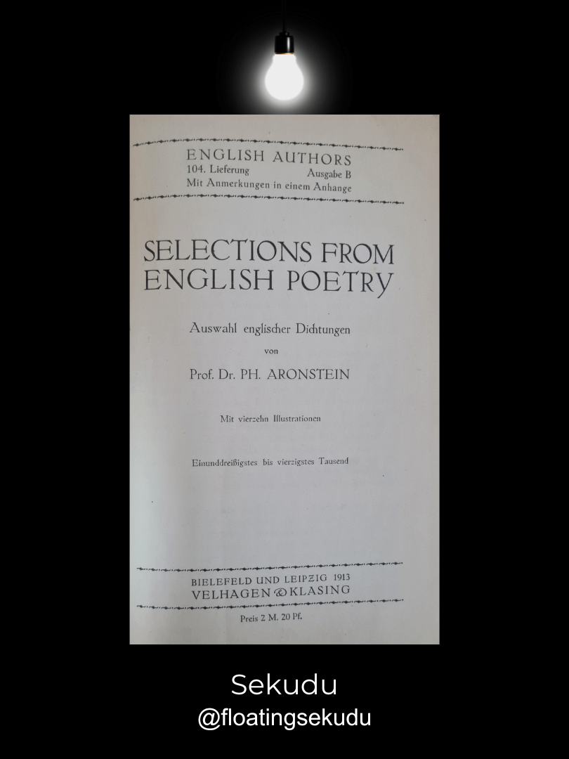 Selections from English Poetry [1913] product image (3)