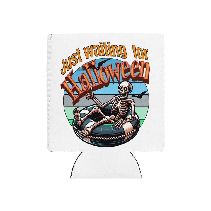 Just Waiting For Halloween Coozie Can Coolers product image (1)