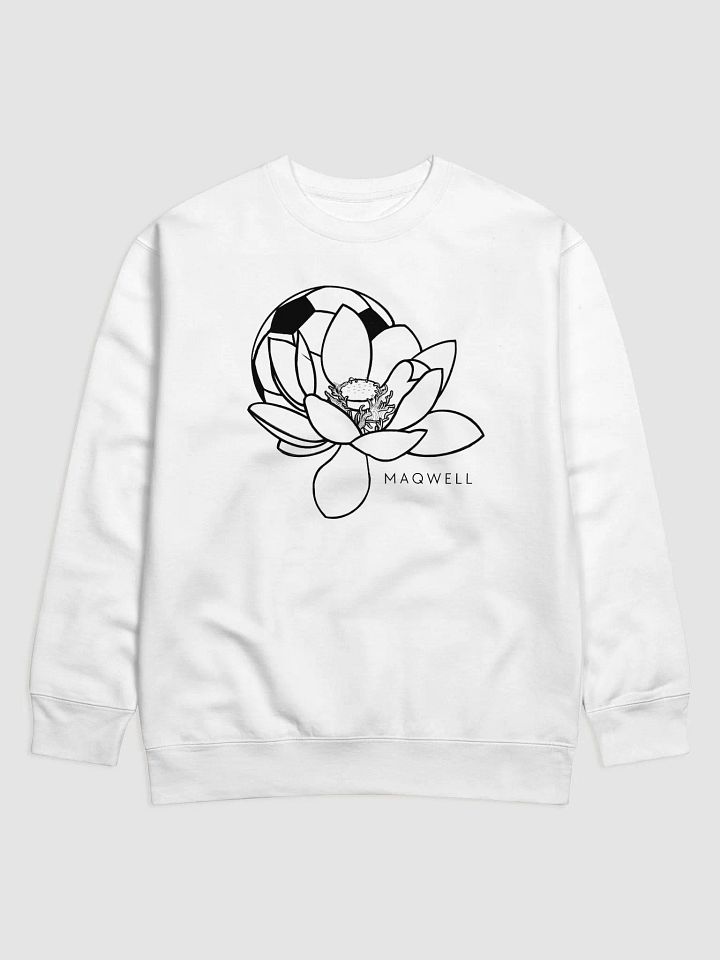 White Maqwell Lotus Crewneck product image (1)