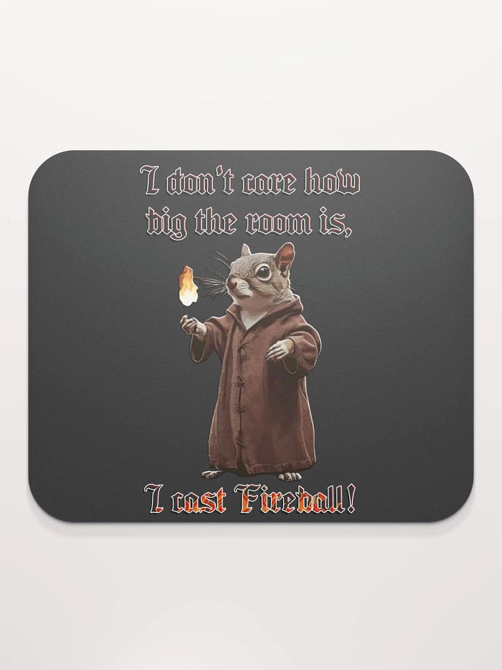 Waffles Fireball Mouse Pad product image (2)
