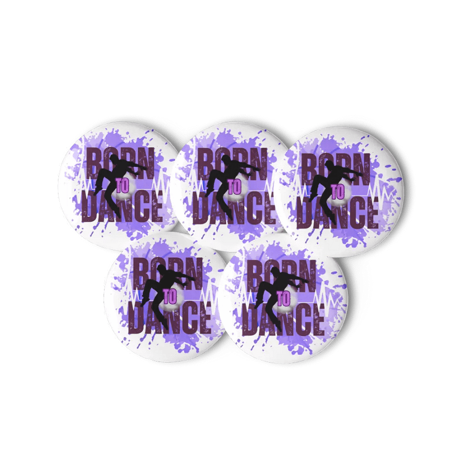 Born to Dance His Silhouette Vibes Pin Set product image (11)