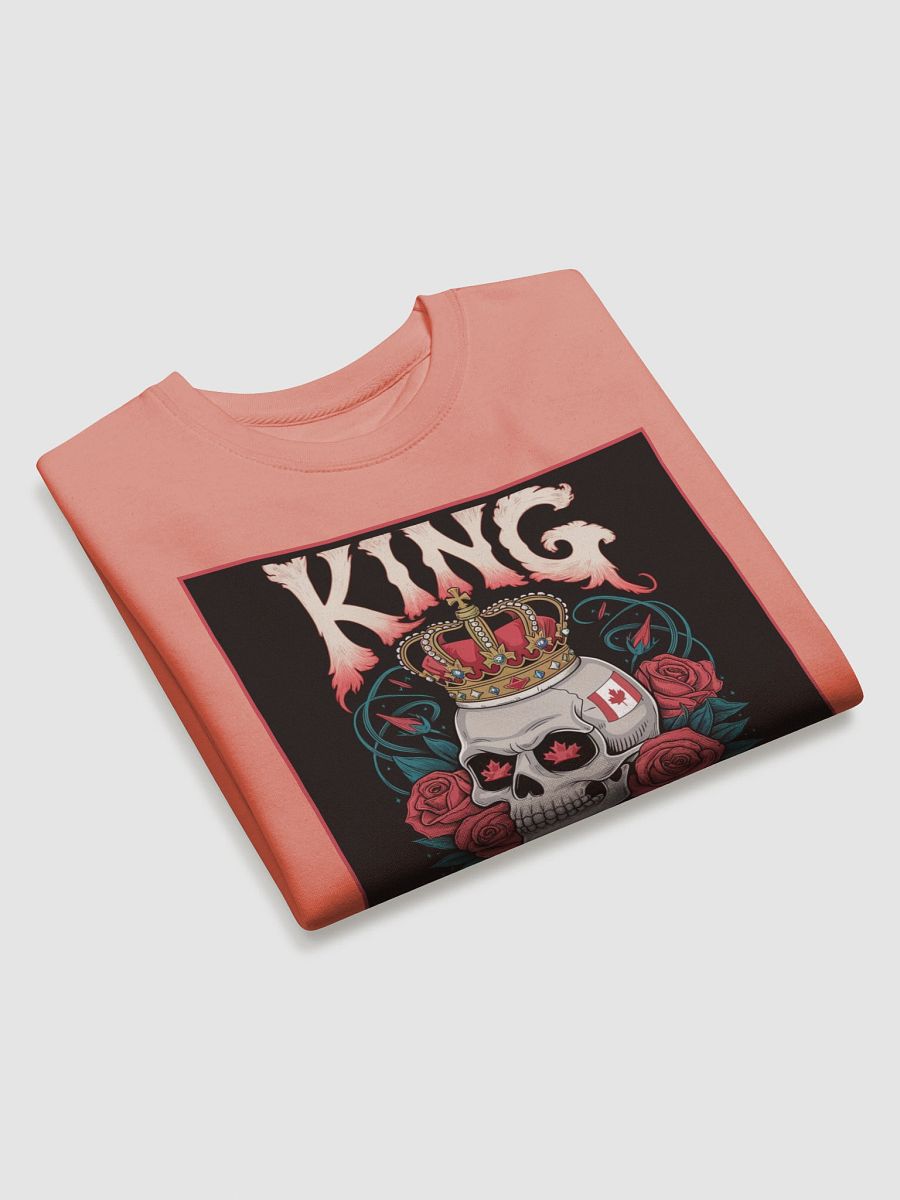 "KING OF THE NORTH" premium cotton sweatshirt product image (7)