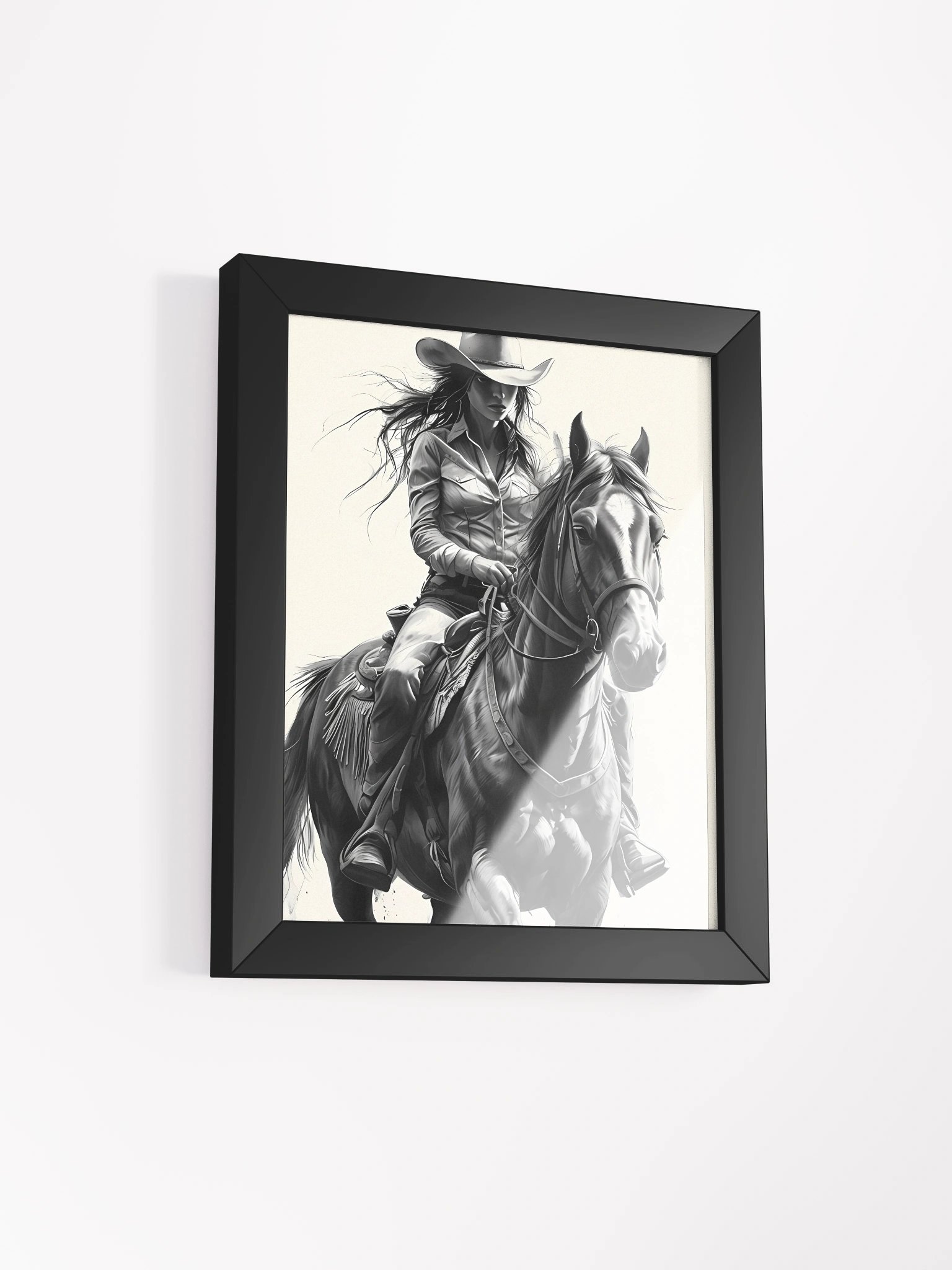 Wild West Rider Framed Poster product image (3)