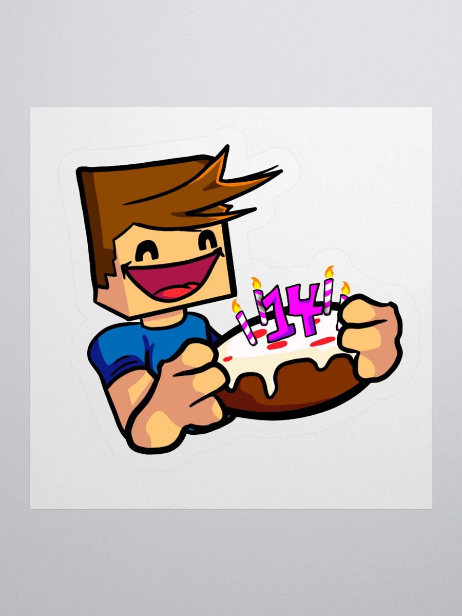 Hentendo Birthday Sticker product image (1)