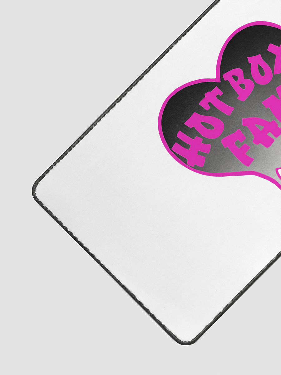 HOT BOX FAM PINK & BLACK OMBRE LOGO DESK MAT product image (3)