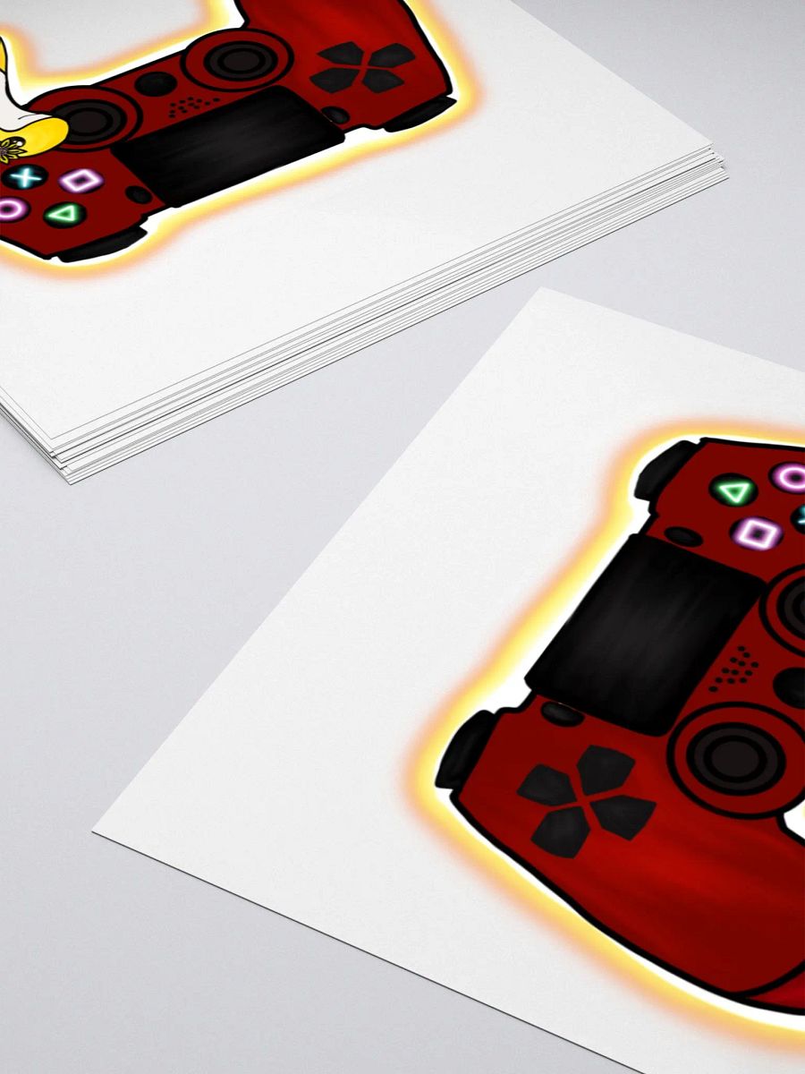 Gamer Gremlin Nessie Kiss Cut Stickers product image (4)