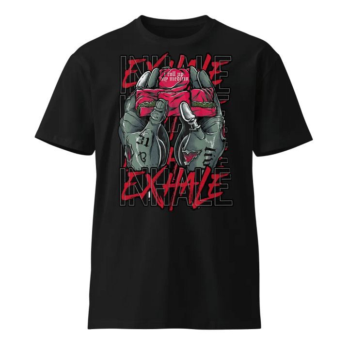Inhale Exhale Unisex Premium T-Shirt product image (1)