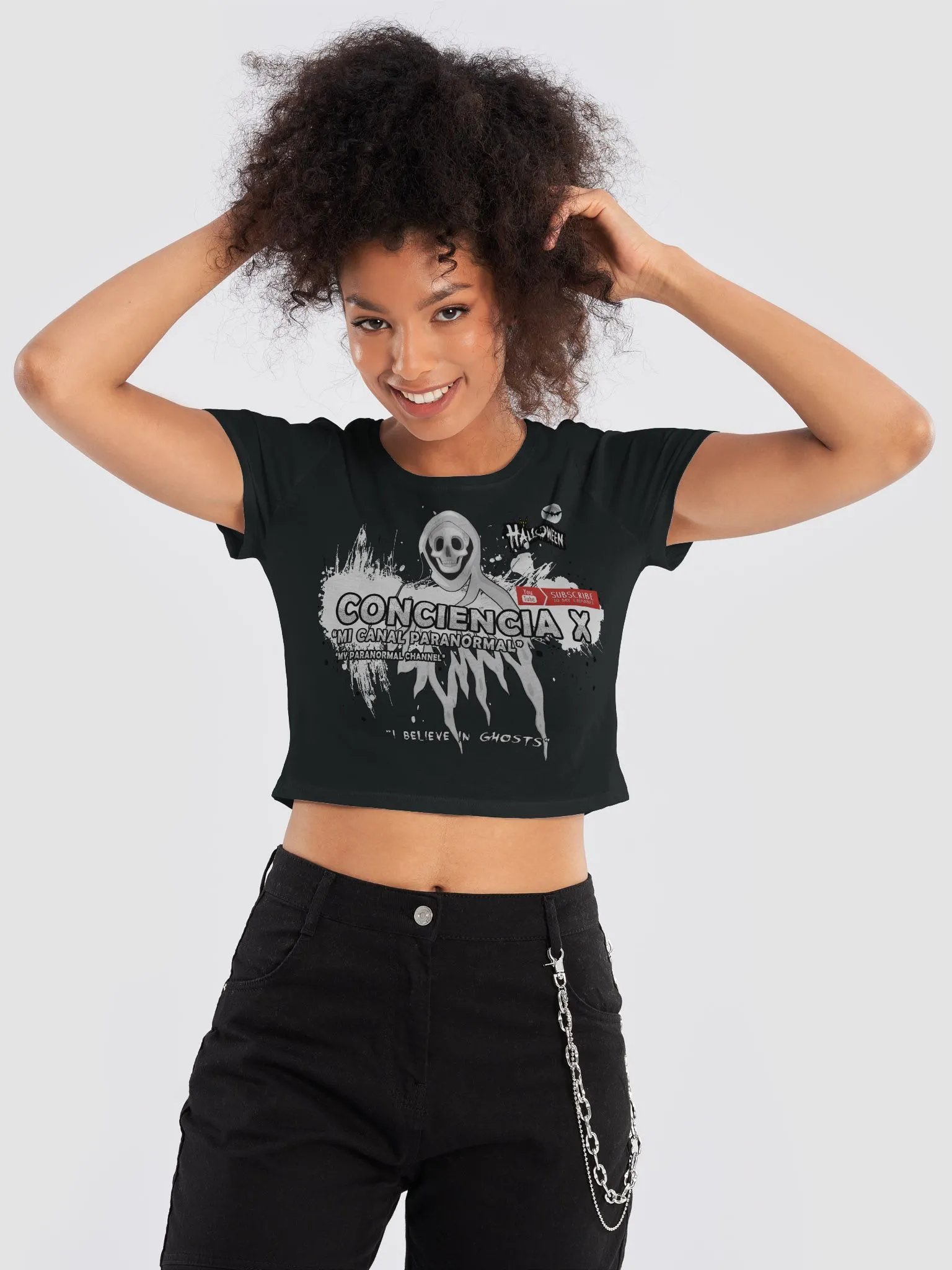 Reaper's Embrace Crop Tee product image (25)