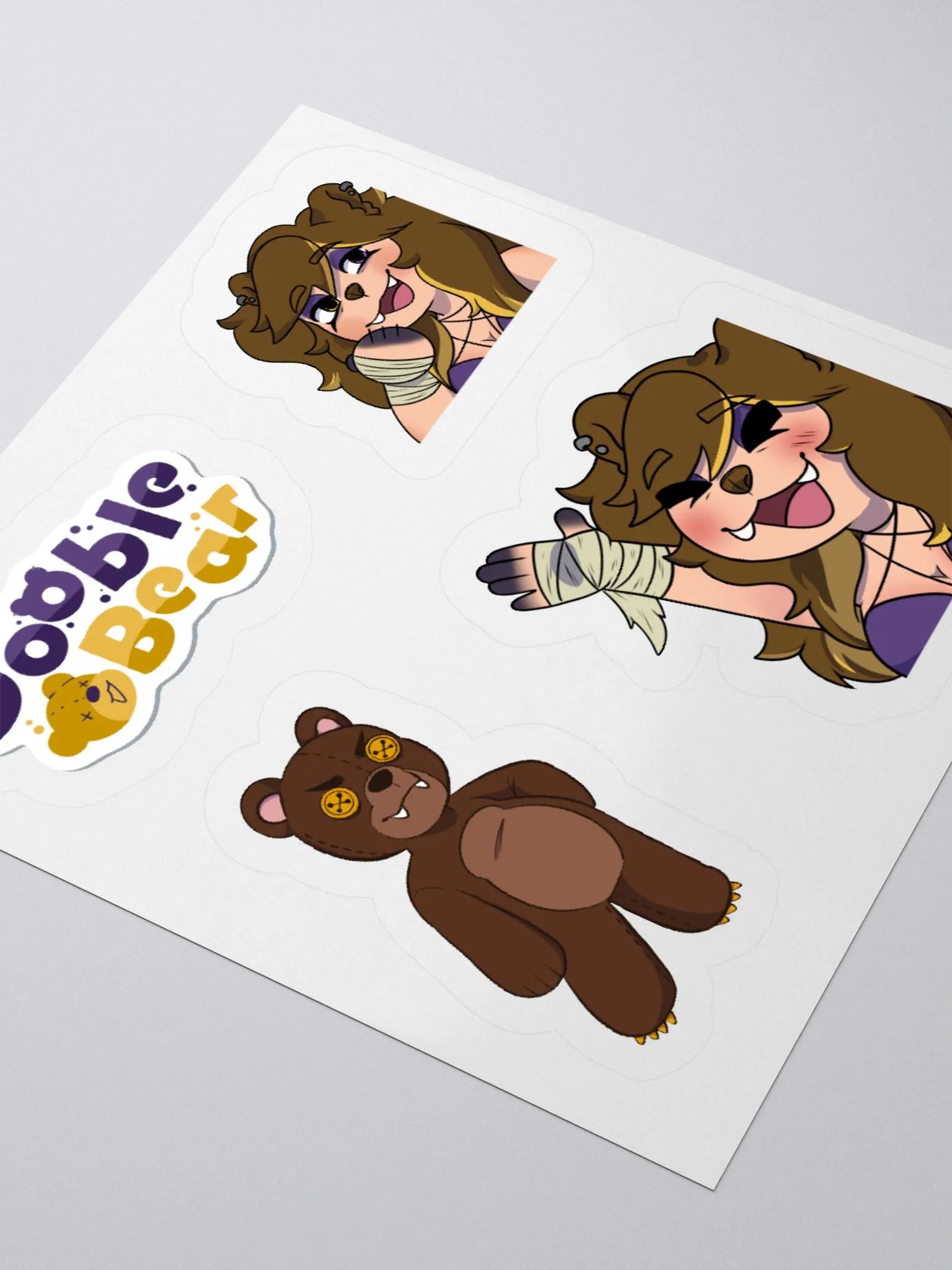Dooble and Bubsy Stickers! product image (7)