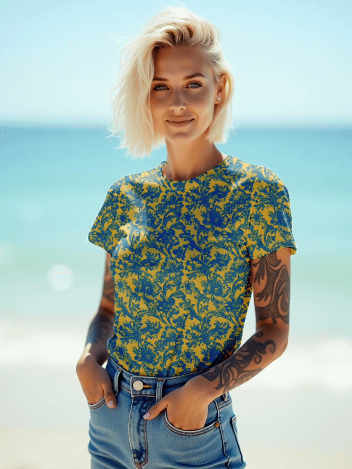 Fleur Royale | Women's Crew Neck T-Shirt product image (1)
