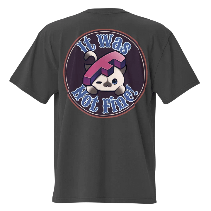 It Will Be Fine Oversized T-Shirt product image (2)