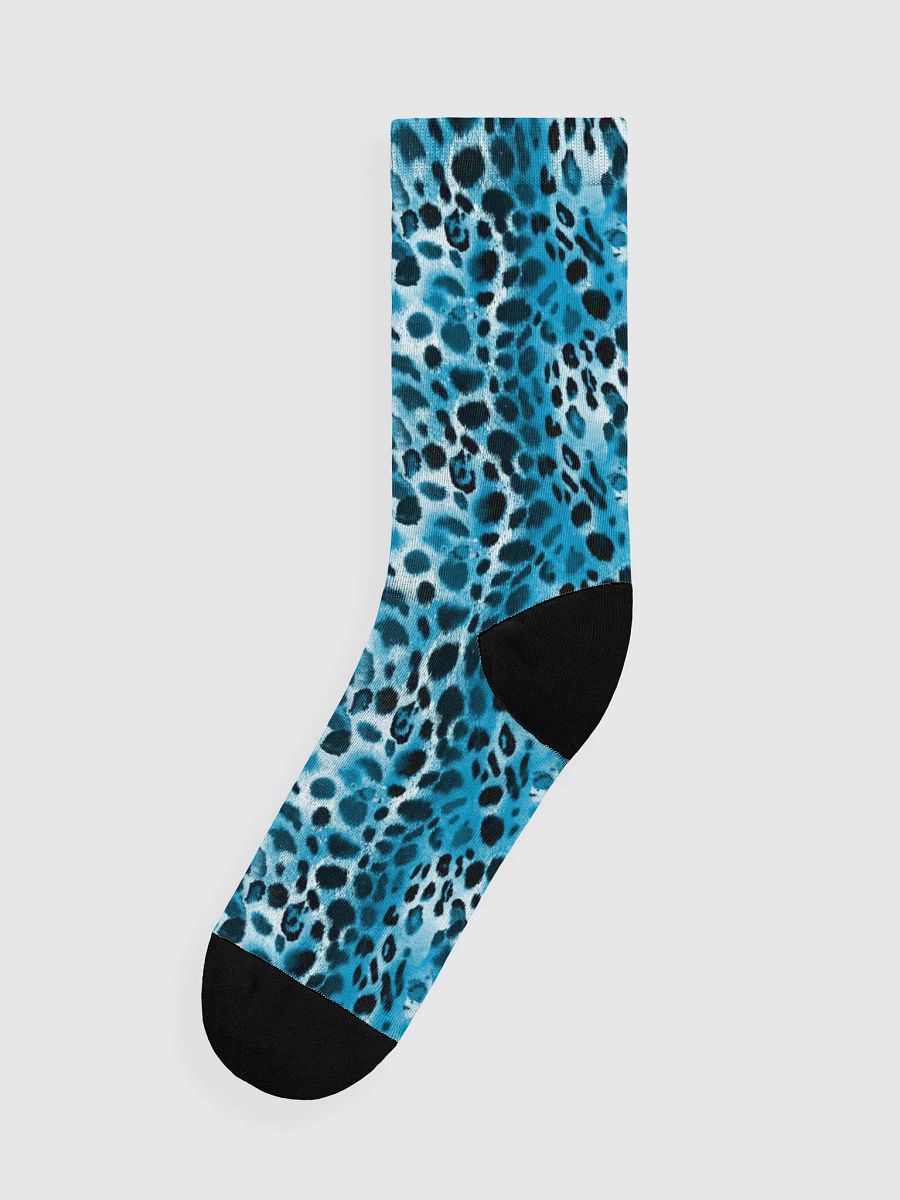 Blue Leopard Socks product image (1)