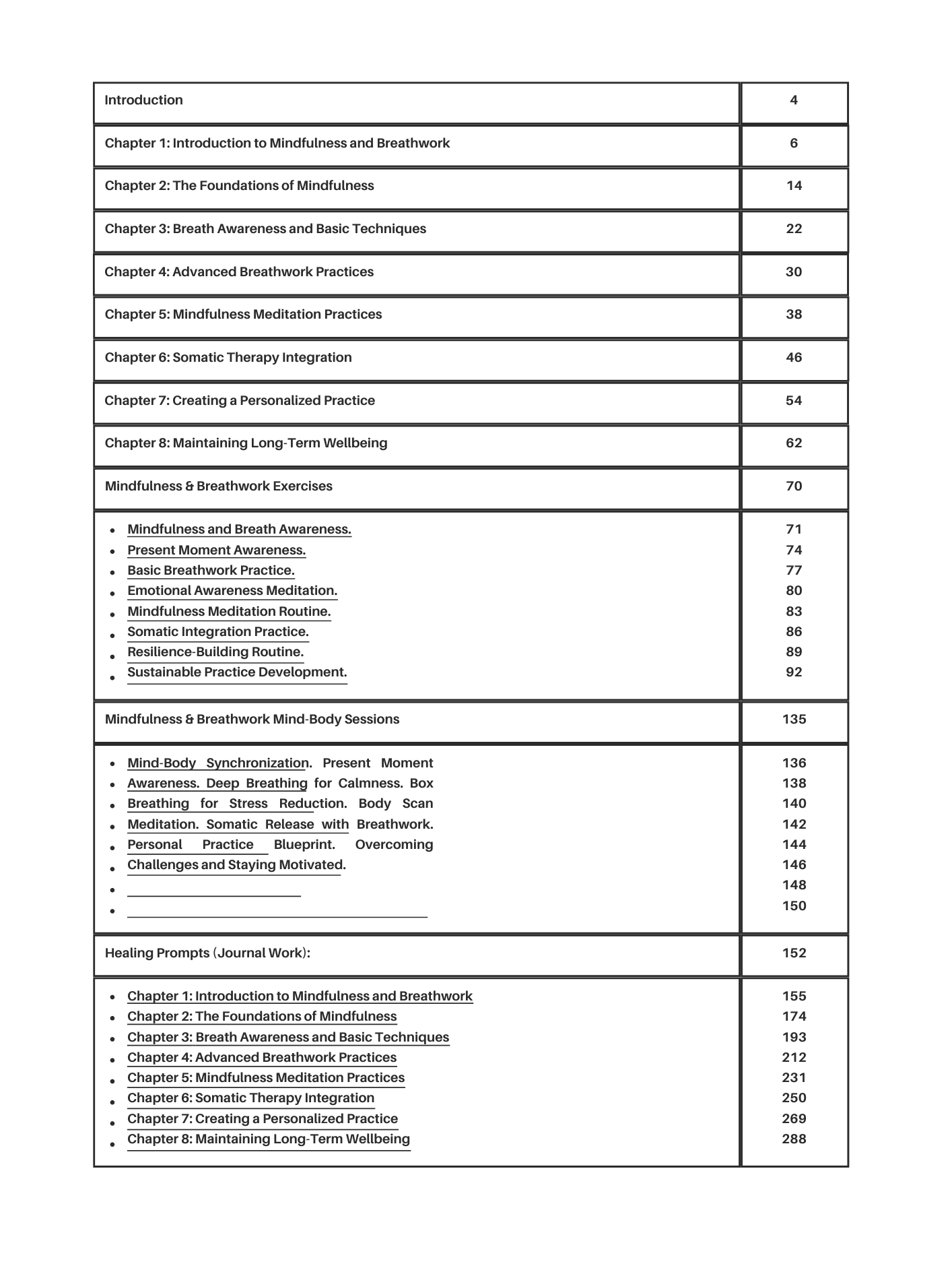 Mindfulness & Breathwork Workbook product image (2)