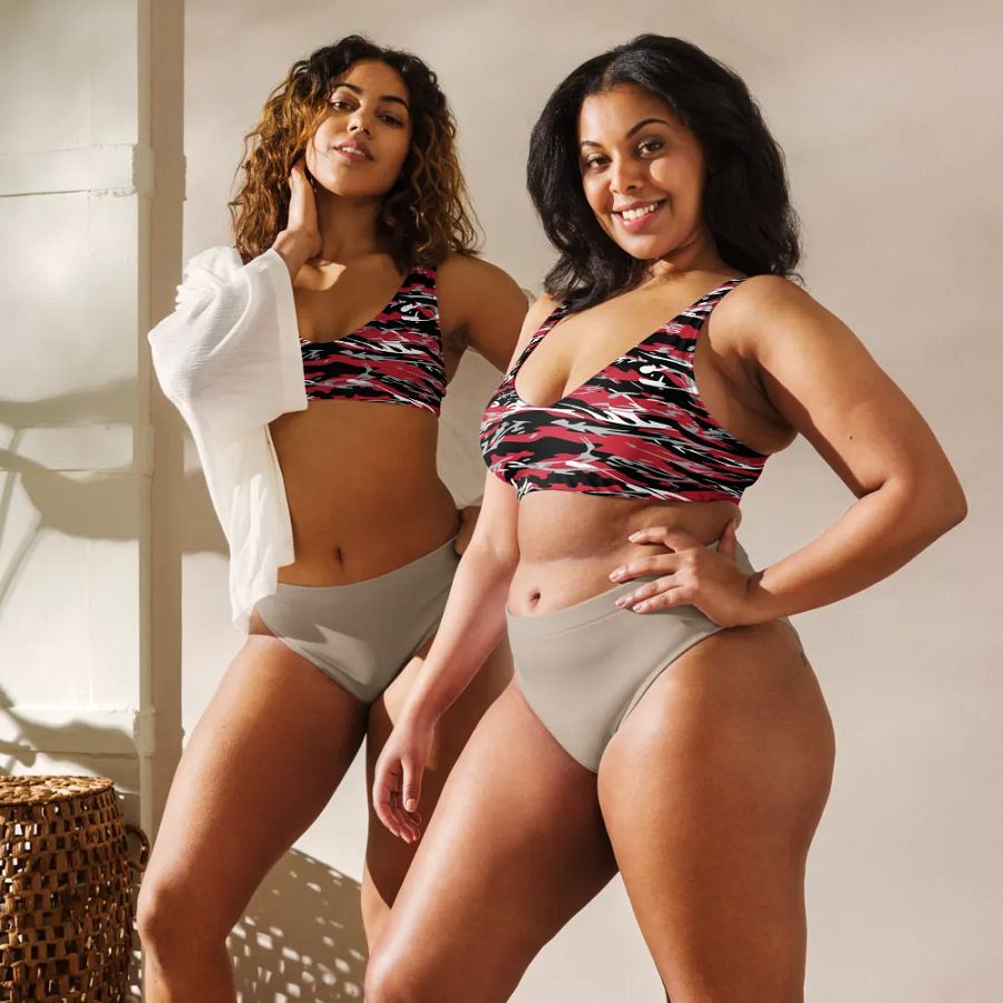 Blood Camo Padded Bikini Top product image (5)